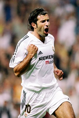 Luis Figo of Real Madrid