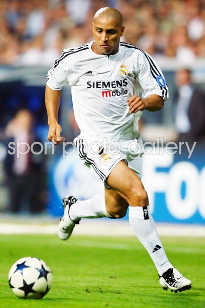 Roberto Carlos of Real Madrid