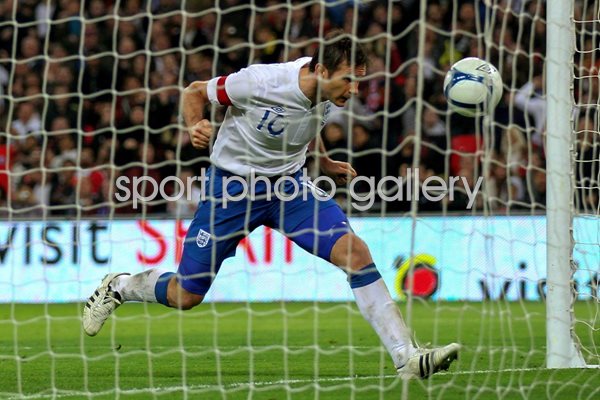 Frank Lampard scores winner v Spain 2011