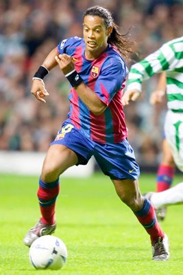 Ronaldinho of Barcelona