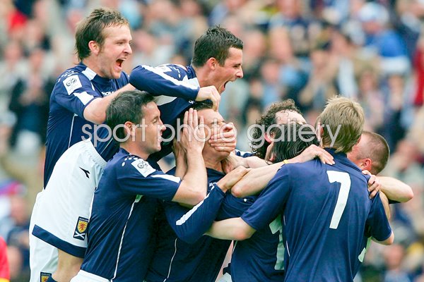Scotland celebrate