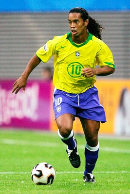 Ronaldinho on the ball