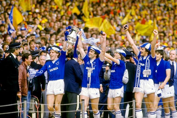 Everton celebrate 1984