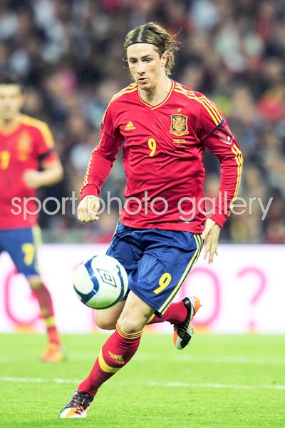 Fernando Torres v England Wembley 2011