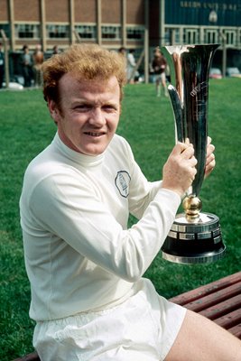 Leeds United Billy Bremner FA Cup Winners Poster BW 