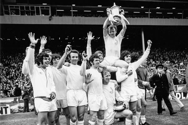 Victorious Leeds FA Cup 1972