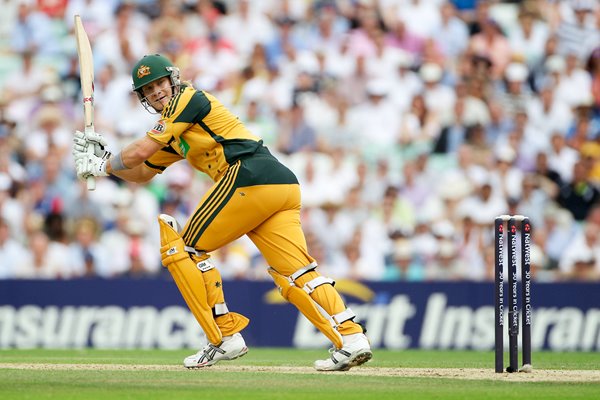 Shane Watson of Australia ODI Action 2010