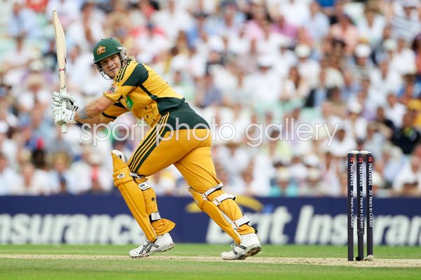 Shane Watson of Australia ODI Action 2010