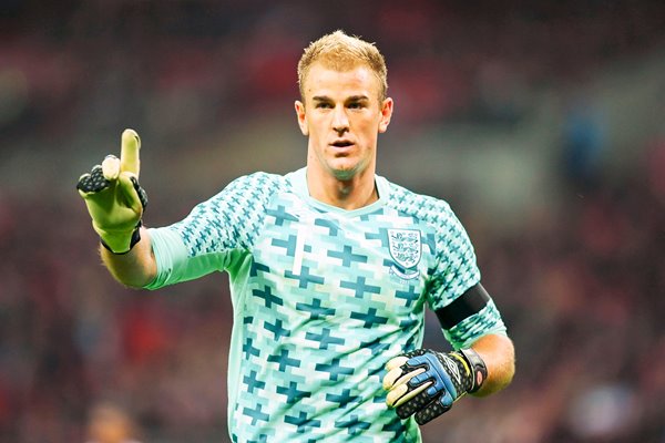 Joe Hart England v Spain Wembley 2011