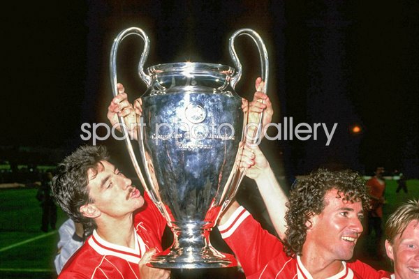 Ian Rush and Craig Johnston