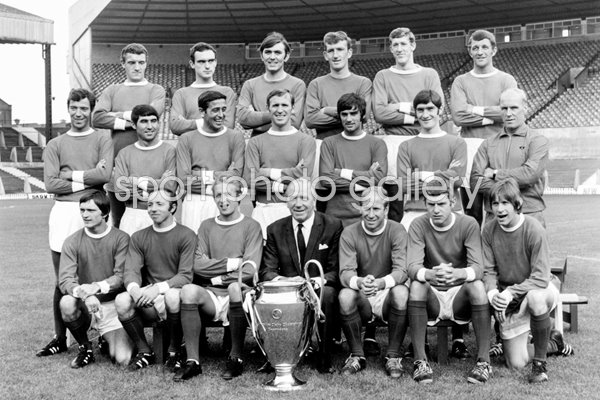 European Winners Manchester United 1968