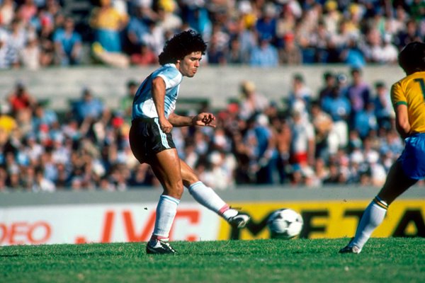 Diego Maradona of Argentina