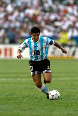 Diego Maradona of Argentina