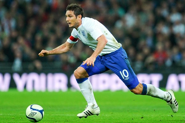 Frank Lampard England v Spain 2011