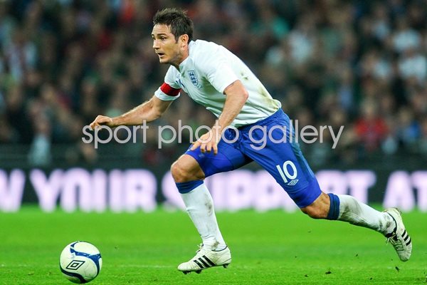 Frank Lampard England v Spain 2011
