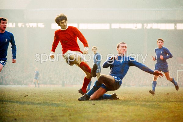 George Best And Ron Harris 1971