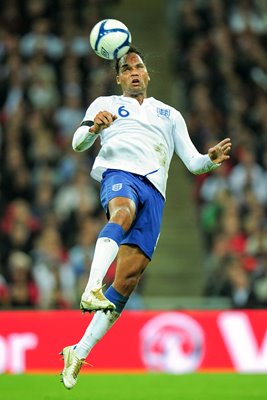 Jolean Lescott England v Spain Wembley 2011