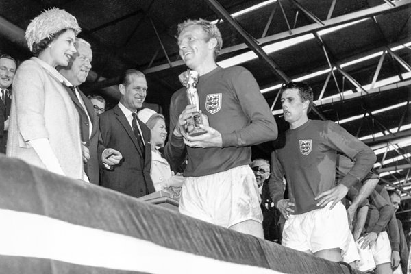 Queen and Bobby Moore 1966