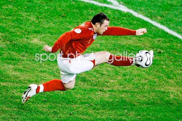 Wayne Rooney action