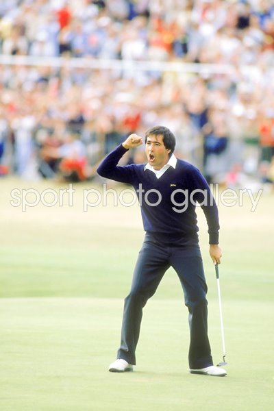 1984 Seve Ballesteros St Andrews Winning Putt 