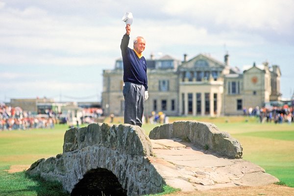 Arnold Palmer farewell St Andrews 1995