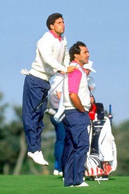 Jose-Maria Olazabal & Seve Ballesteros Ryder Cup 1991