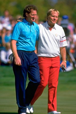 Eamonn Darcy and Jack Nicklaus