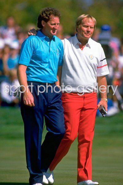 Eamonn Darcy and Jack Nicklaus