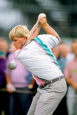 John Daly smokes a drive