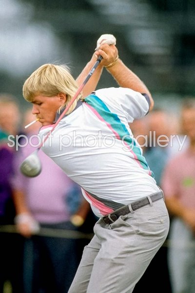 John Daly smokes a drive