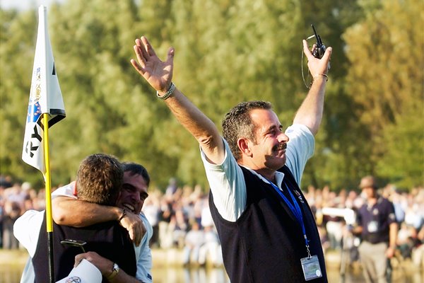 Paul McGinley and Sam Torrance