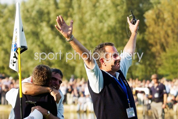 Paul McGinley and Sam Torrance