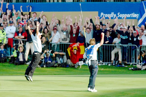 Paul McGinley 2002 Ryder Cup Winning Putt