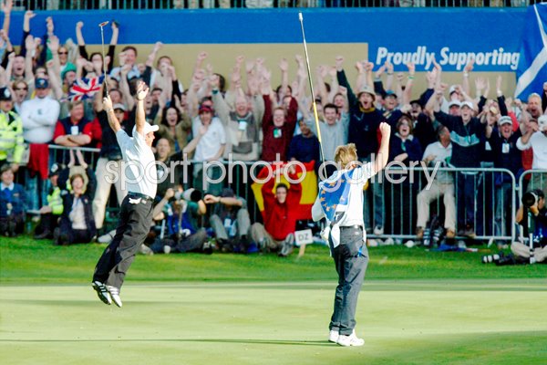 Paul McGinley 2002 Ryder Cup Winning Putt