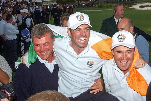 McGinley, Clarke and Harrington 2002