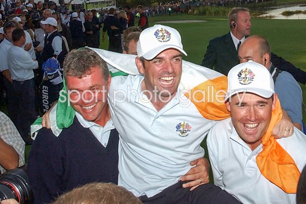 McGinley, Clarke and Harrington 2002