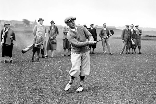 Bobby Jones Open action 1927