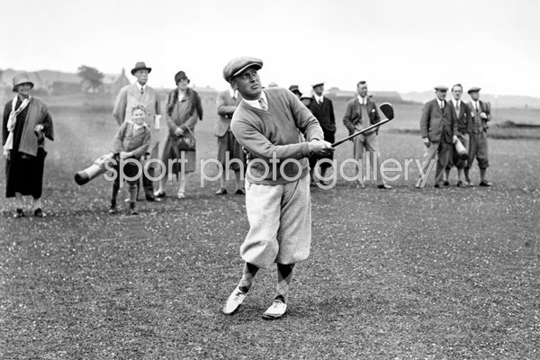 Bobby Jones Open action 1927