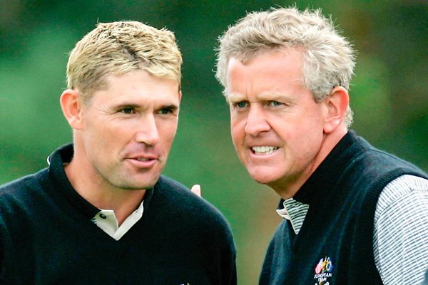 Colin Montgomerie and Padraig Harrington