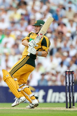 Shane Watson ODI action v England 2010