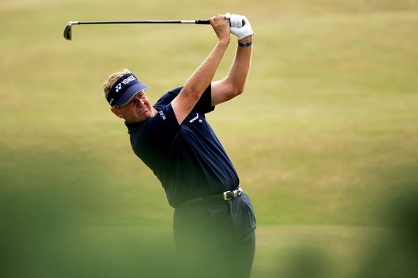 Colin Montgomerie 2005 Open action