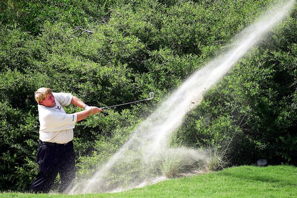 John Daly tees off in the 2010 Open Championship 