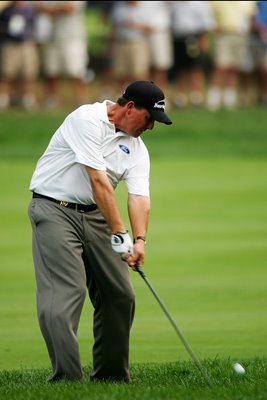 Phil Mickelson 2005 USPGA action