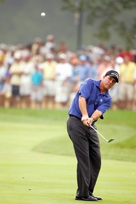 Phil Mickelson 2005 USPGA action