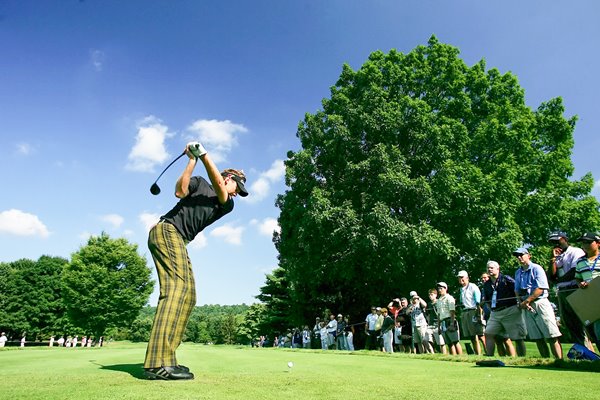 Ian Poulter of England