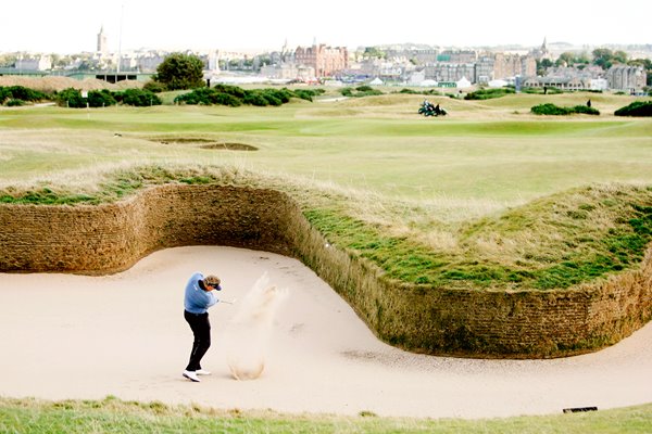 Colin Montgomerie Hell Bunker St Andrews