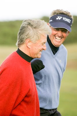 Colin Montgomerie and Michael Douglas