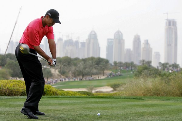 Tiger Woods Dubai Desert Classic 2006