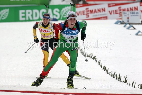Darya Domracheva IBU Biathlon World Cup Hochfilzen 2011