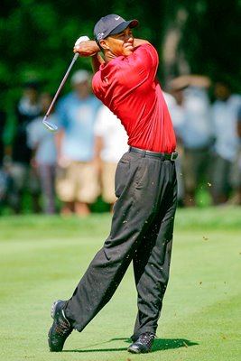 Tiger Woods 2006 USPGA action
